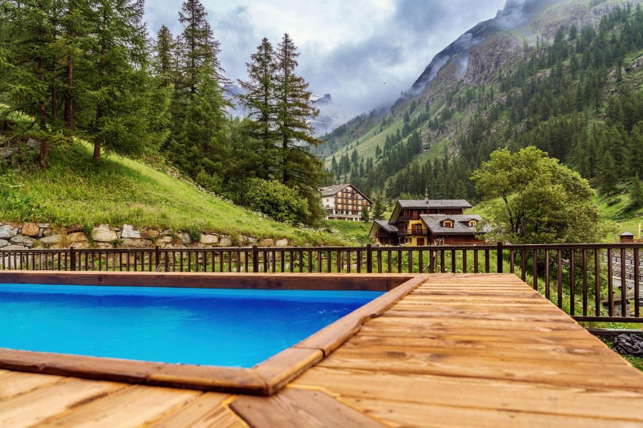 Chalet Du Lys Hotel & Spa Gressoney-la-Trinité Exteriör bild